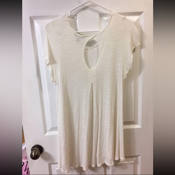 Forever 21 off white tunic tshirt - Picture 2 of 2